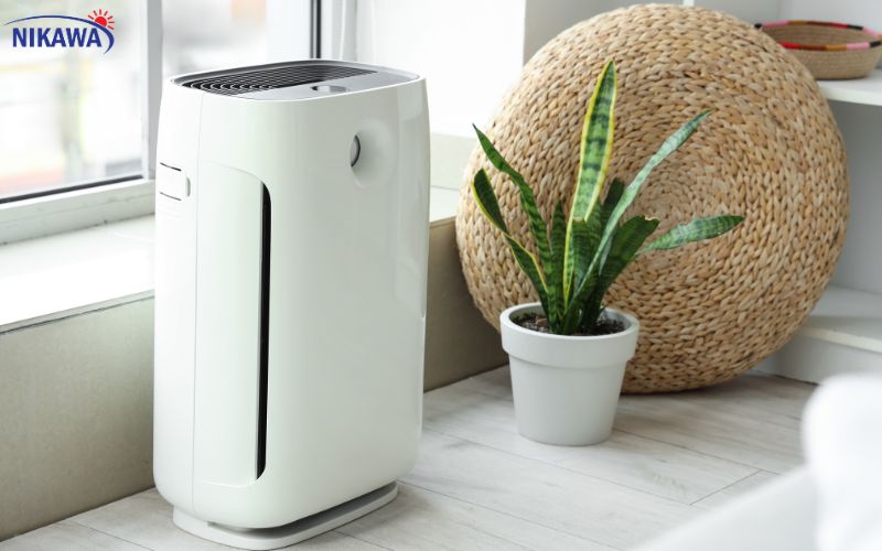 Máy lọc không khí giúp không gian sống thoáng mát, trong lành